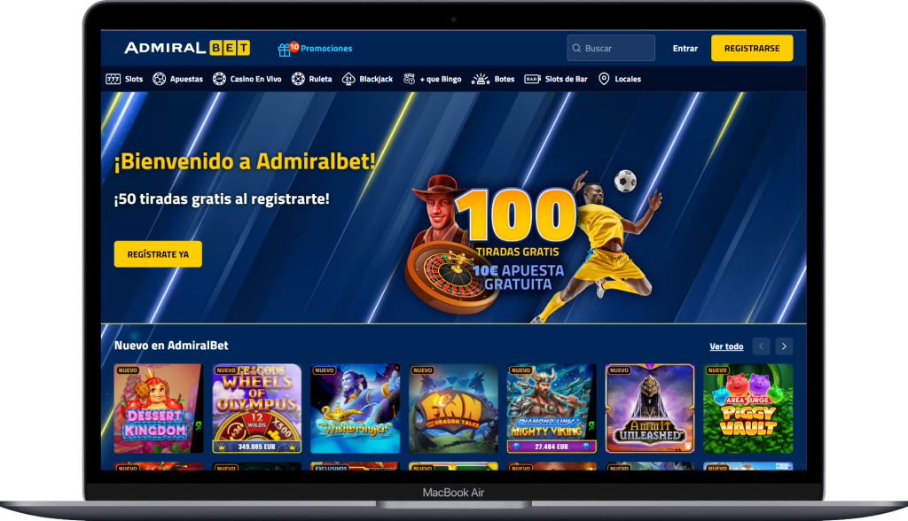 Sitio web oficial de Admiralbet en España