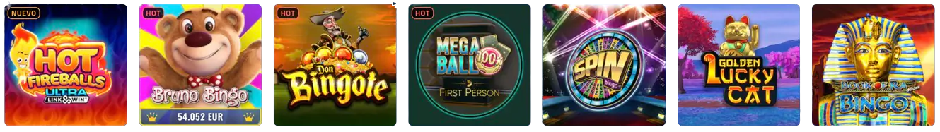 Bingo en AdmiralBet España