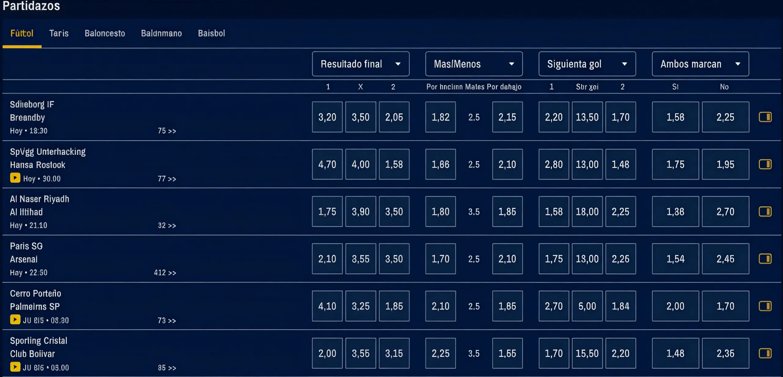 Apuestas eSports en Admiral Bet